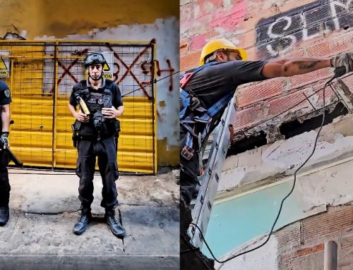 La Policía de la Ciudad derribó un búnker narco en la Villa 31 de Retiro