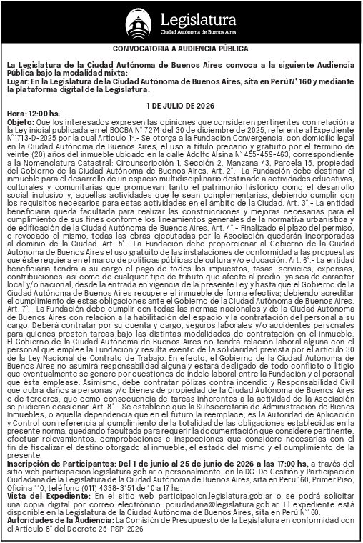 COMUNA 1 AP 1 7 2026